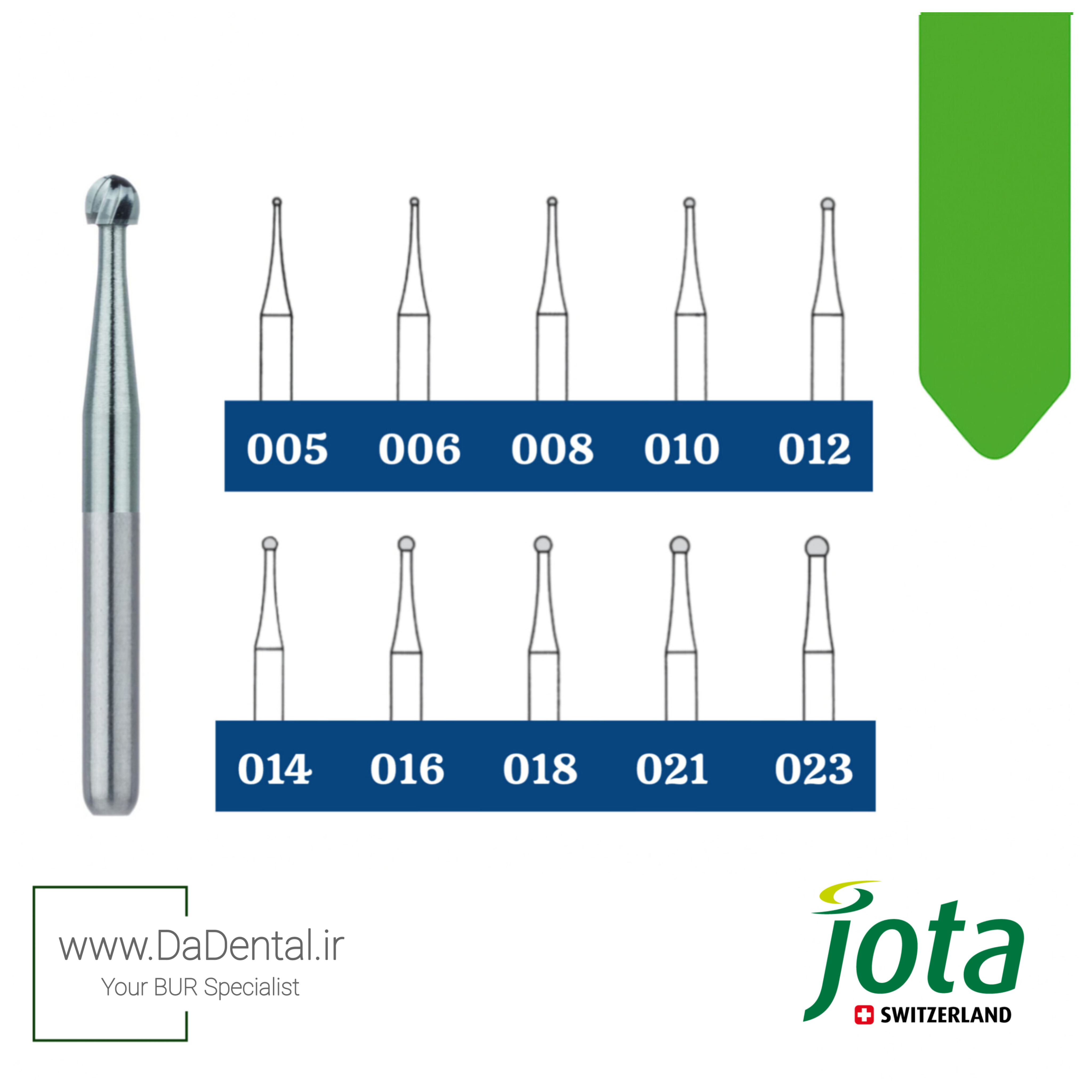 فرز کارباید روند توربین کوتاه جوتا jota کد C1 FG