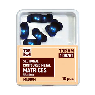 سکشنال ماتریس برش خورده و فرم داده شده تیتانیومی 10 عددی تور وی ام TorVM 1.0976T
