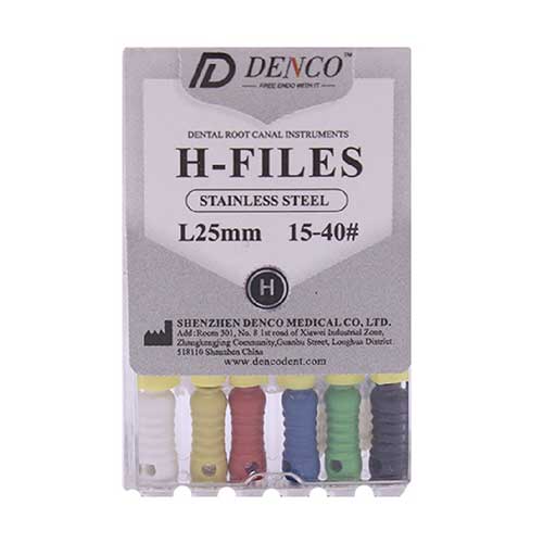 H اچ فایل دستی 31 میلیمتر دندانپزشکی دنکو DENCO