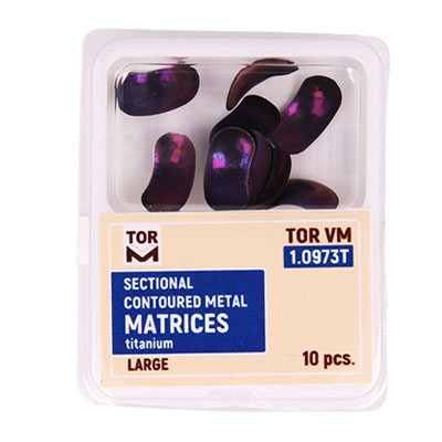 سکشنال ماتریس برش خورده و فرم داده شده تیتانیومی تور وی ام TorVM 1.0973T