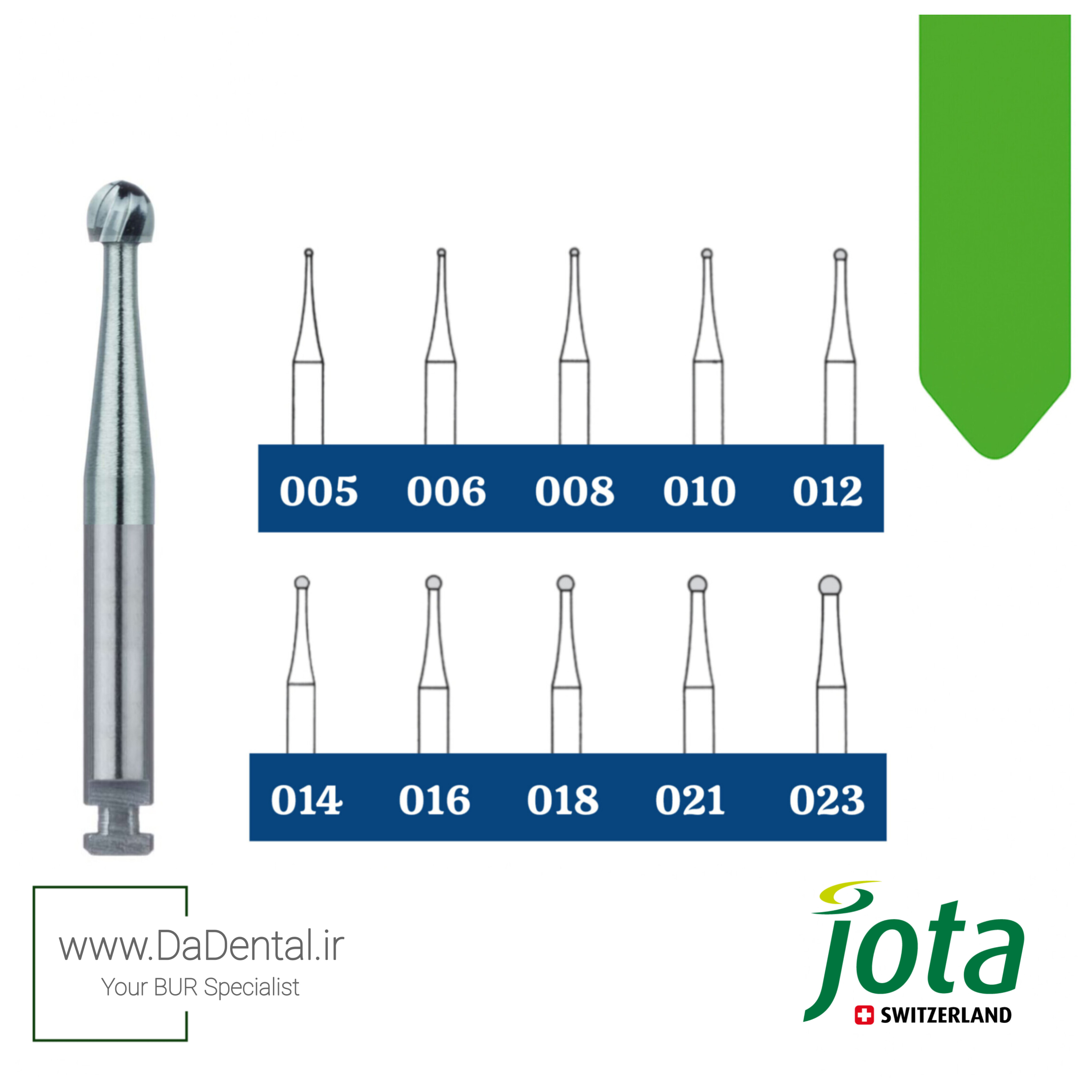 فرز کارباید روند آنگل کوتاه جوتا jota کد C1 RA